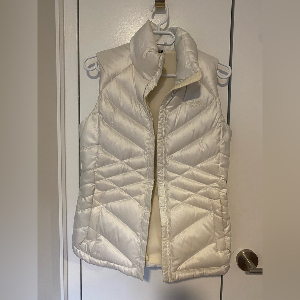 Vintage Pearl North Face Vest (Small)